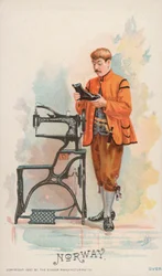 Nähmaschine, Norwegen